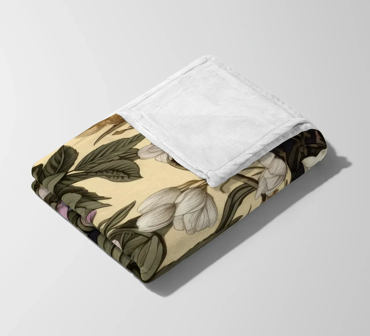 Botanici senza tempo coperta in pile da Botanical Pattern House