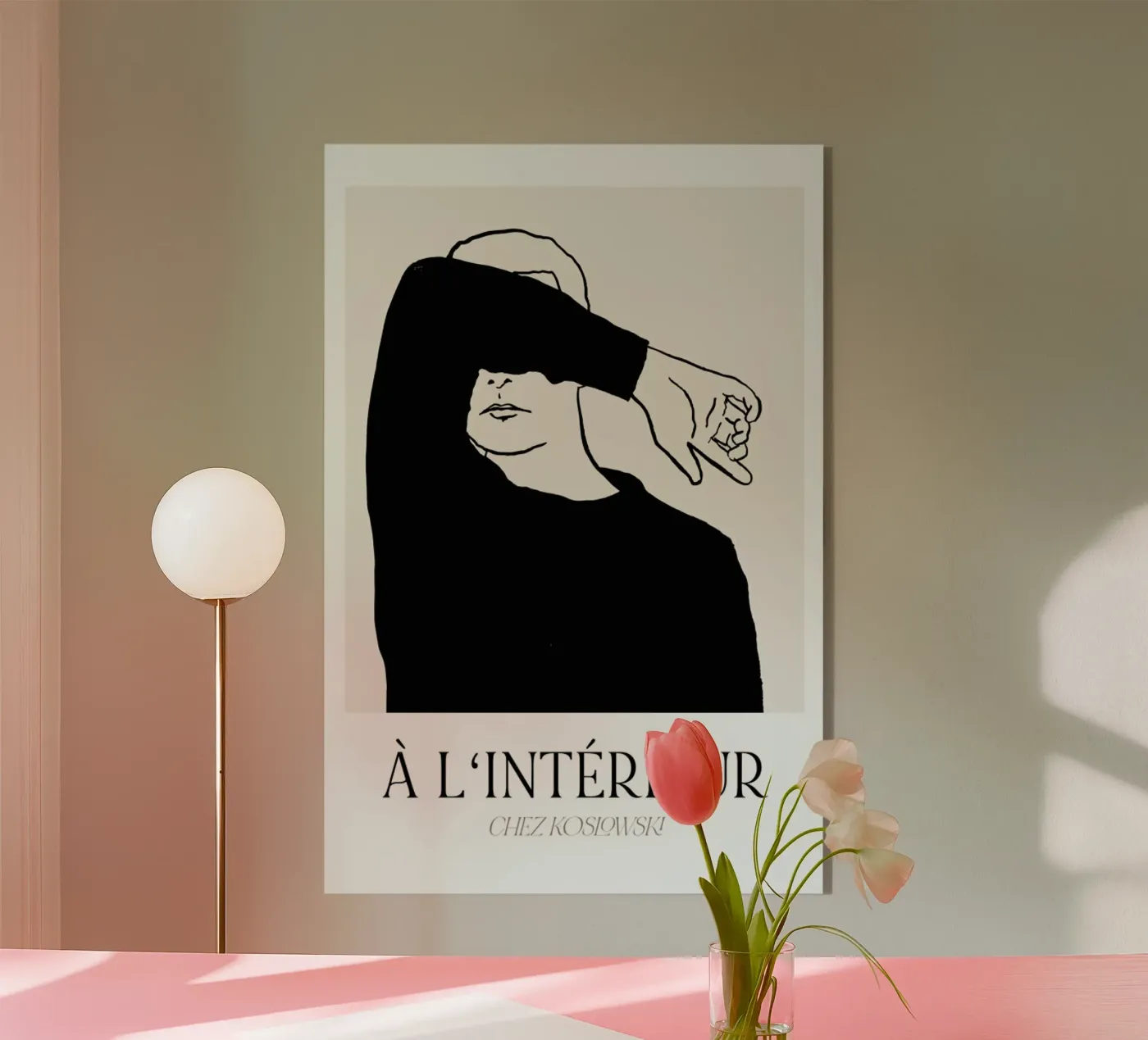 Inside No. 5 acrylic glass by typealive