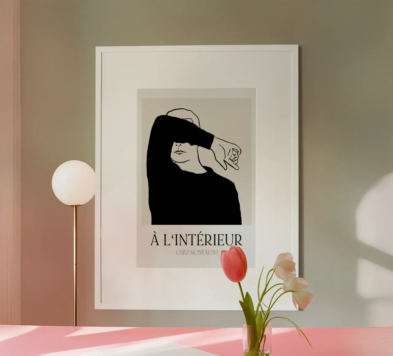 Inside No. 5 poster con marco de aluminio de typealive
