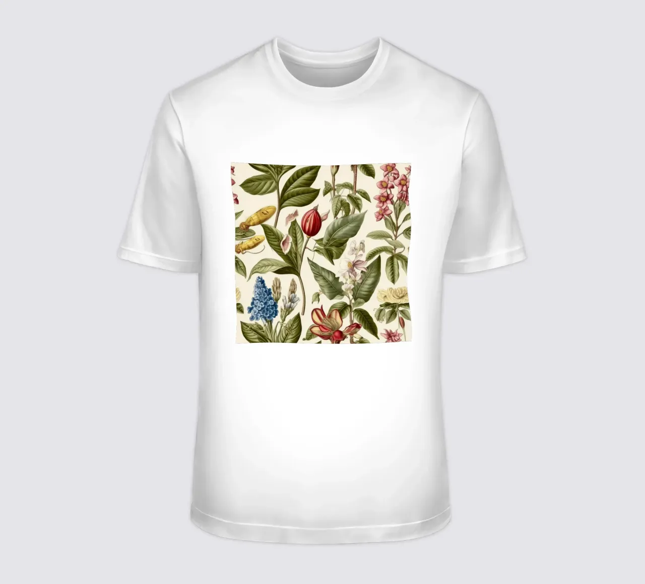 Timeless Botanicals t-shirt by Botanical Pattern House