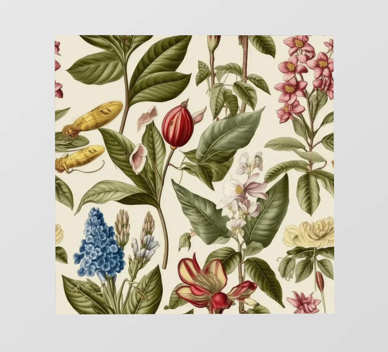 Botanici senza tempo telo in pvc da Botanical Pattern House