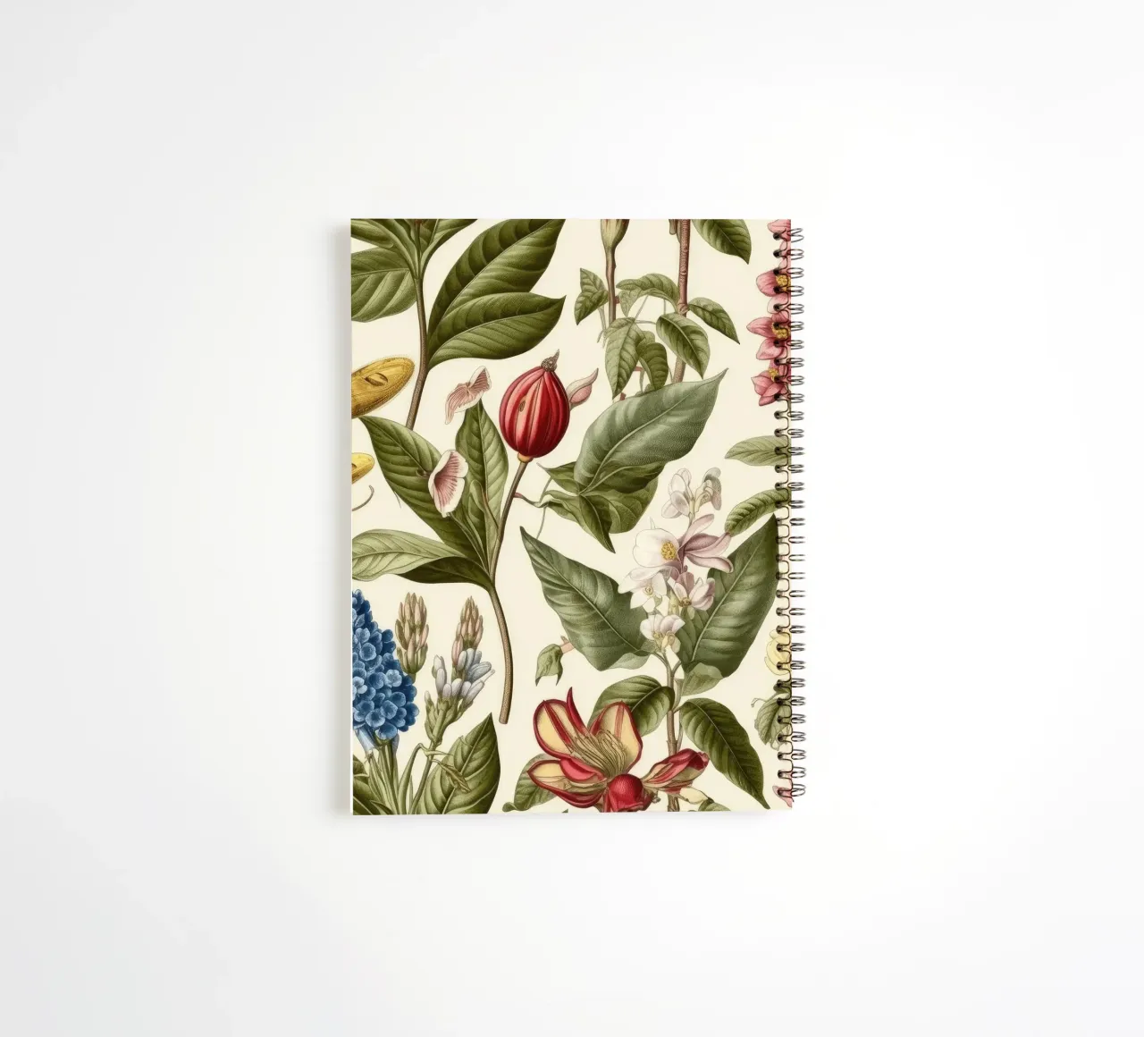 Timeless Botanicals spiral notebook by Botanical Pattern House