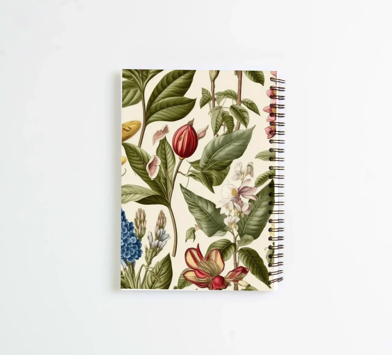 Timeless Botanicals spiral notebook by Botanical Pattern House