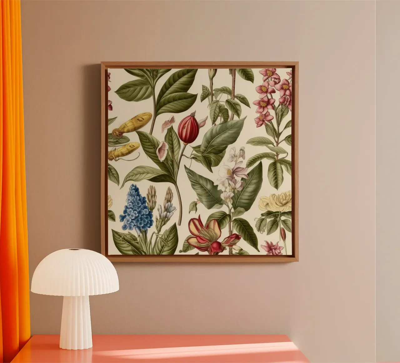 Timeless Botanicals canvas by Botanical Pattern House