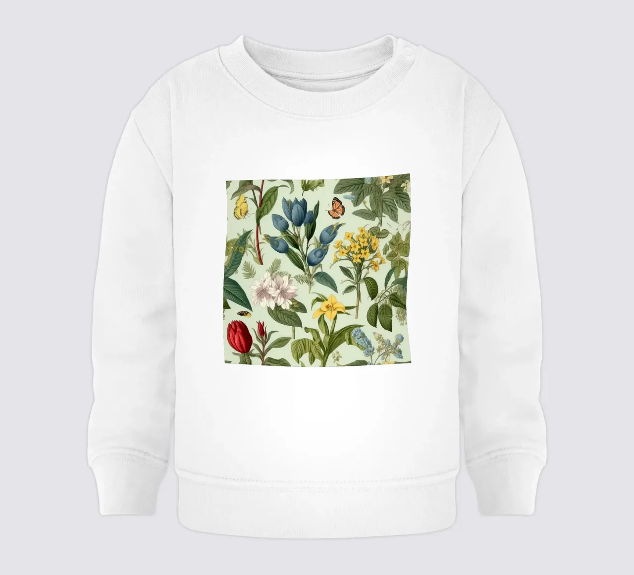 Botanici senza tempo felpa neonato da Botanical Pattern House
