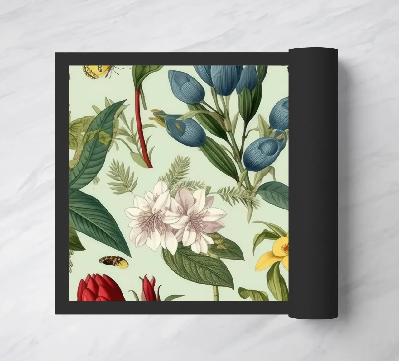 Botanici senza tempo zerbino da Botanical Pattern House