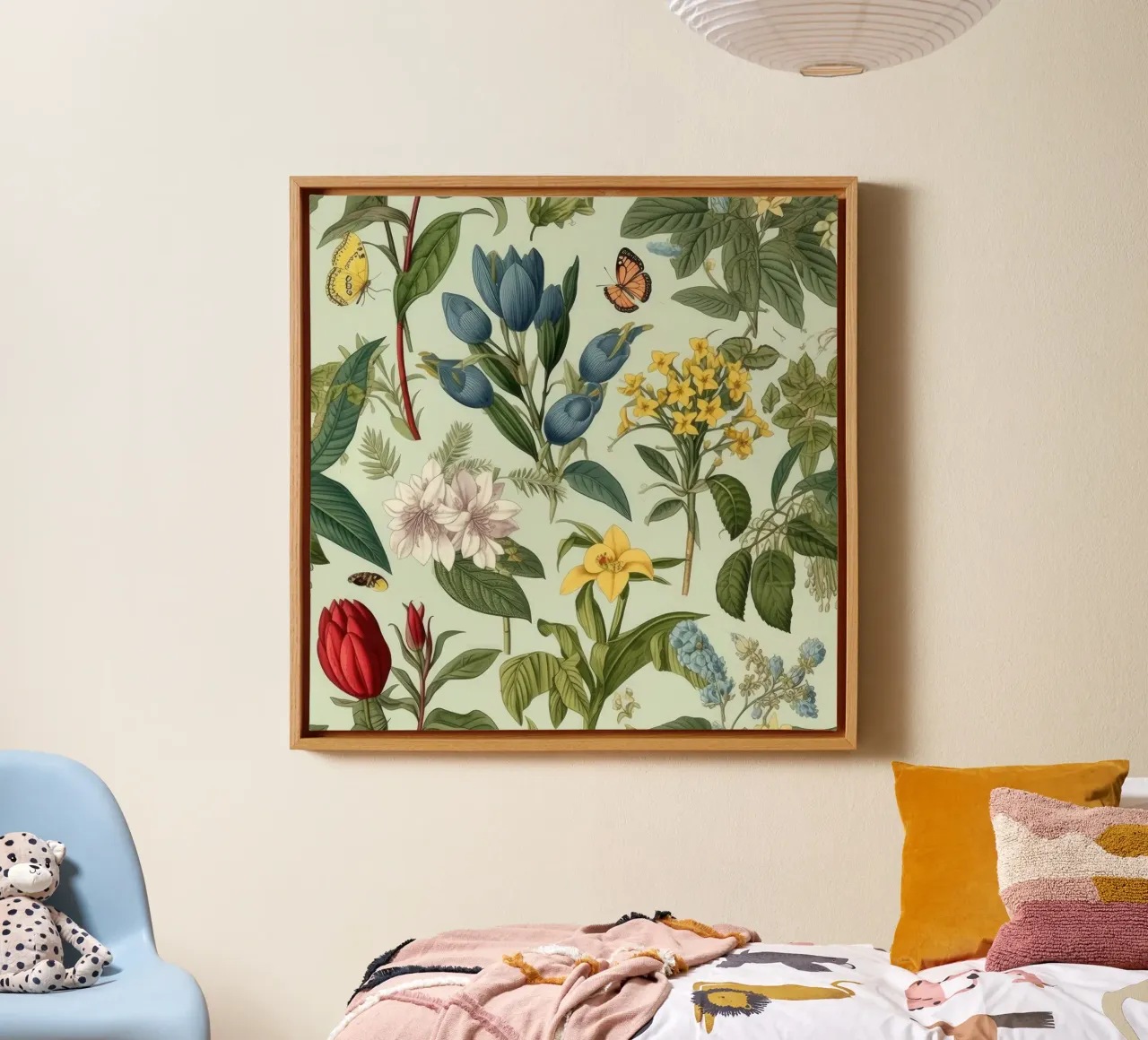 Timeless Botanicals canvas by Botanical Pattern House