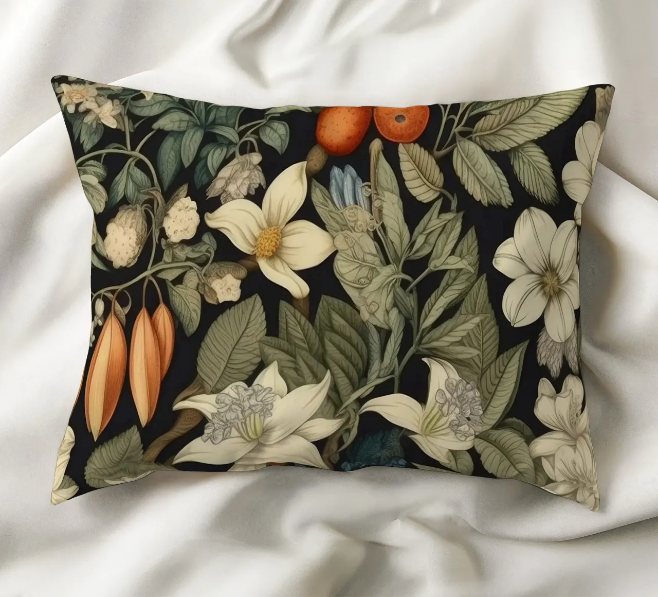 Timeless Botanicals decorative cushion by Botanical Pattern House