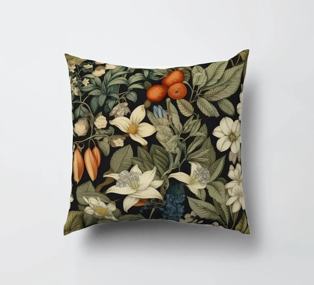 Timeless Botanicals decorative cushion by Botanical Pattern House