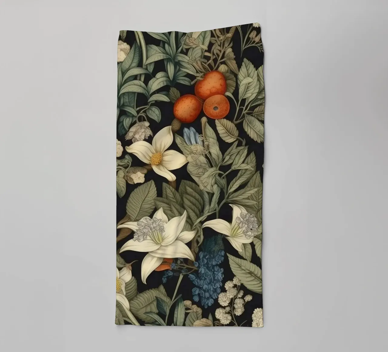 Timeless Botanicals towel by Botanical Pattern House