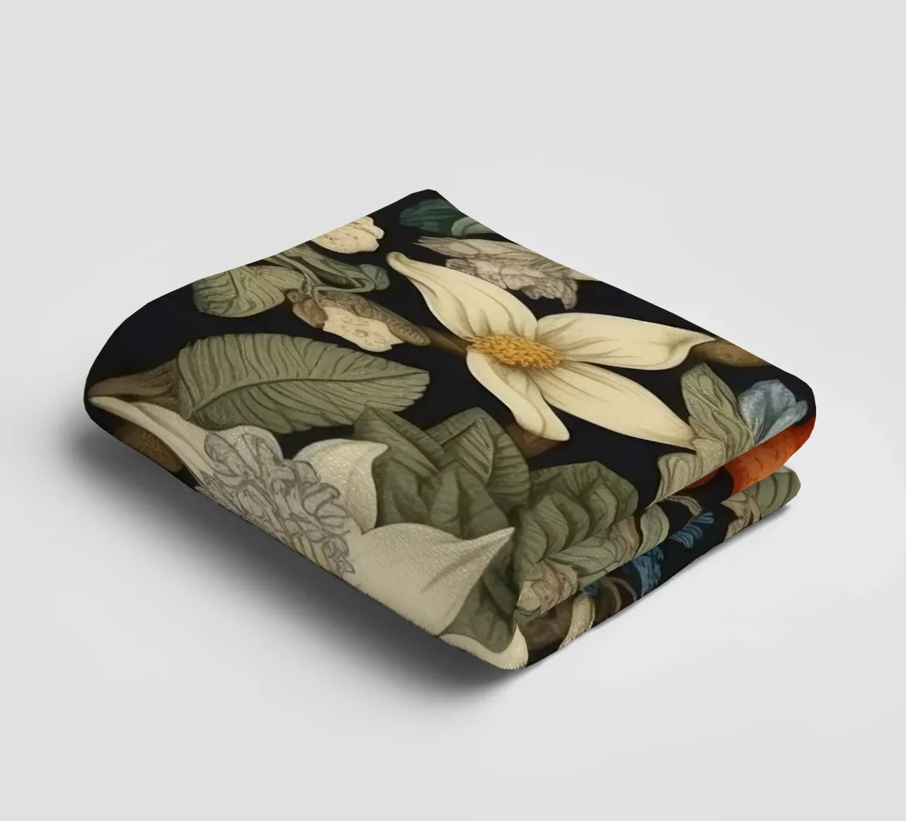 Timeless Botanicals towel by Botanical Pattern House