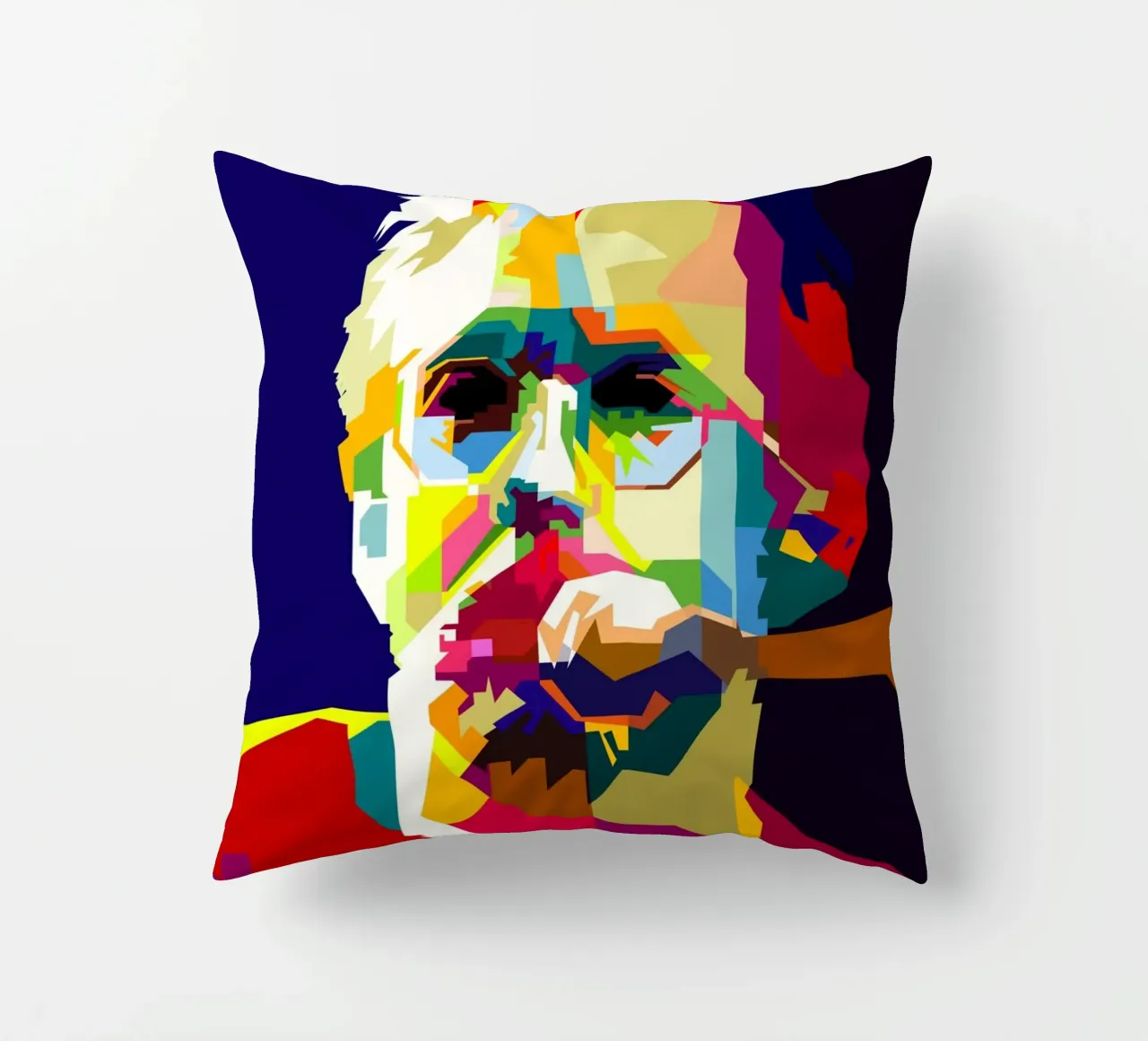 Eric Clapton chitarrista blues WPAP Trending Now cuscino da Artkreator