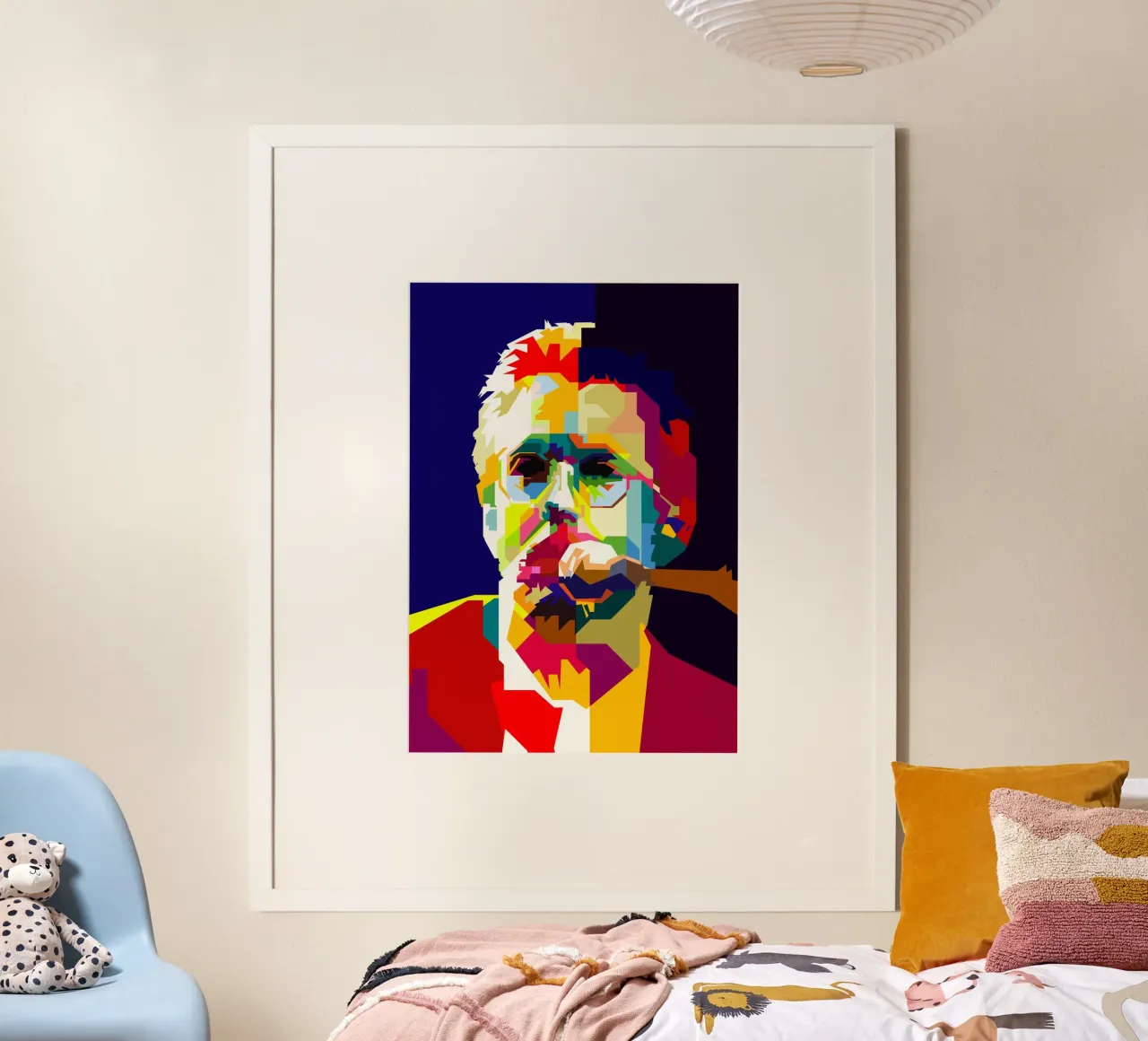 Eric Clapton chitarrista blues WPAP Trending Now carta hahnemühle da Artkreator