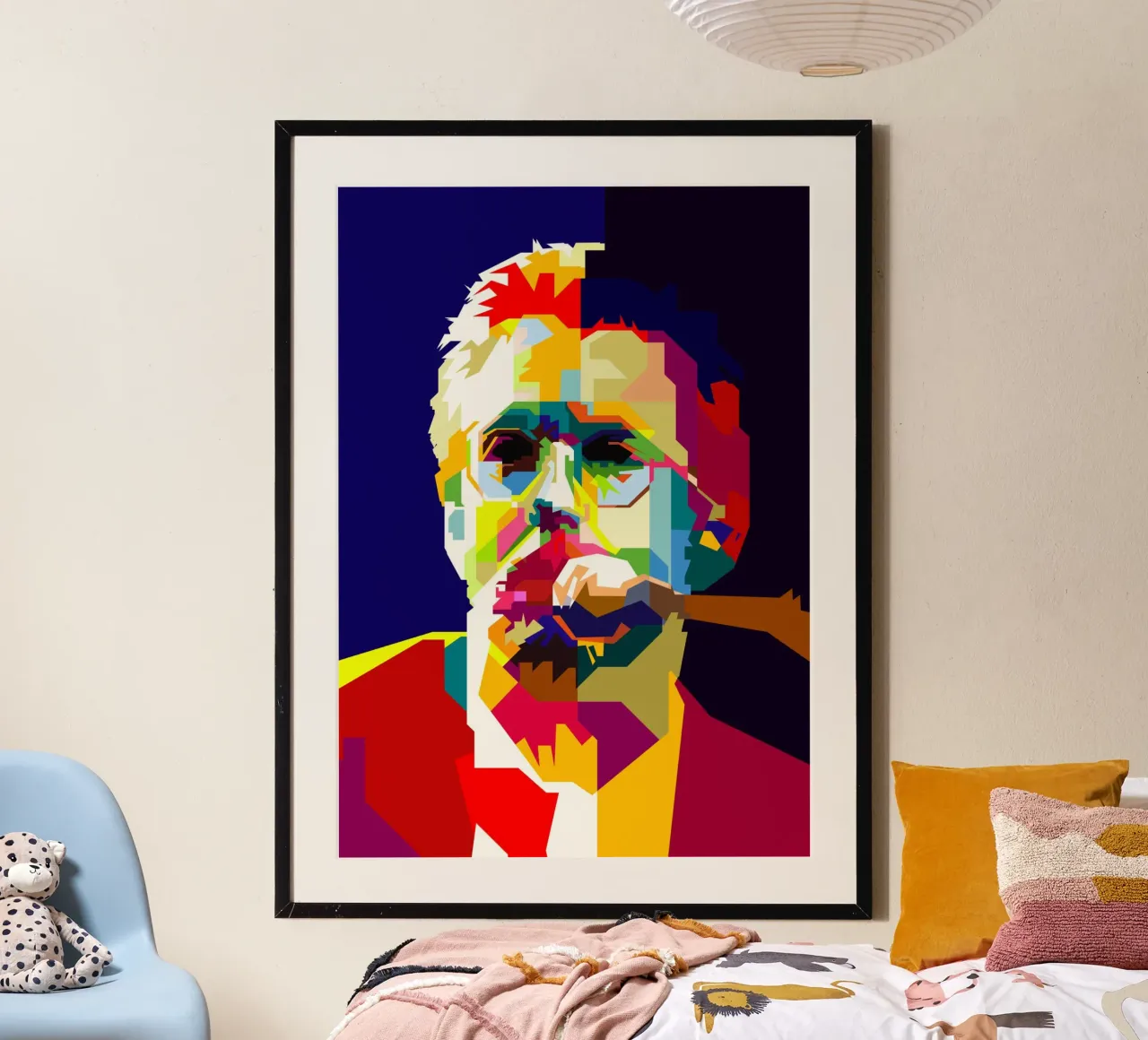 Eric Clapton chitarrista blues WPAP Trending Now carta hahnemühle da Artkreator