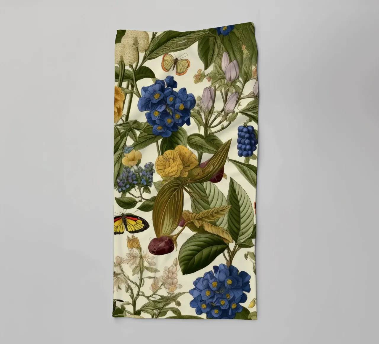 Timeless Botanicals towel by Botanical Pattern House