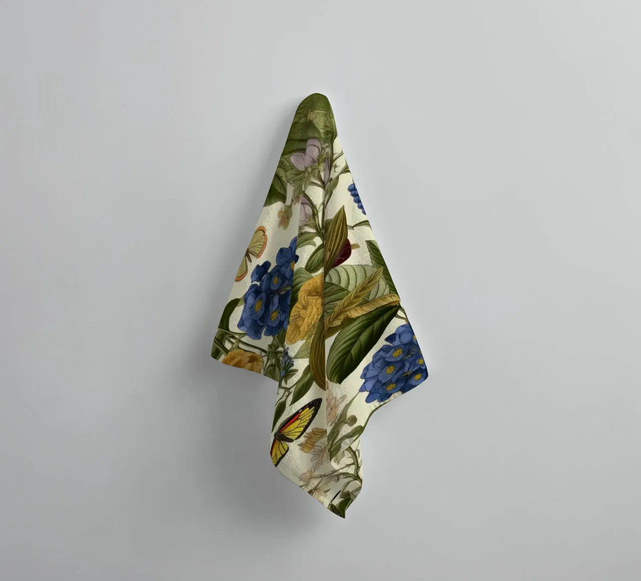 Timeless Botanicals towel by Botanical Pattern House