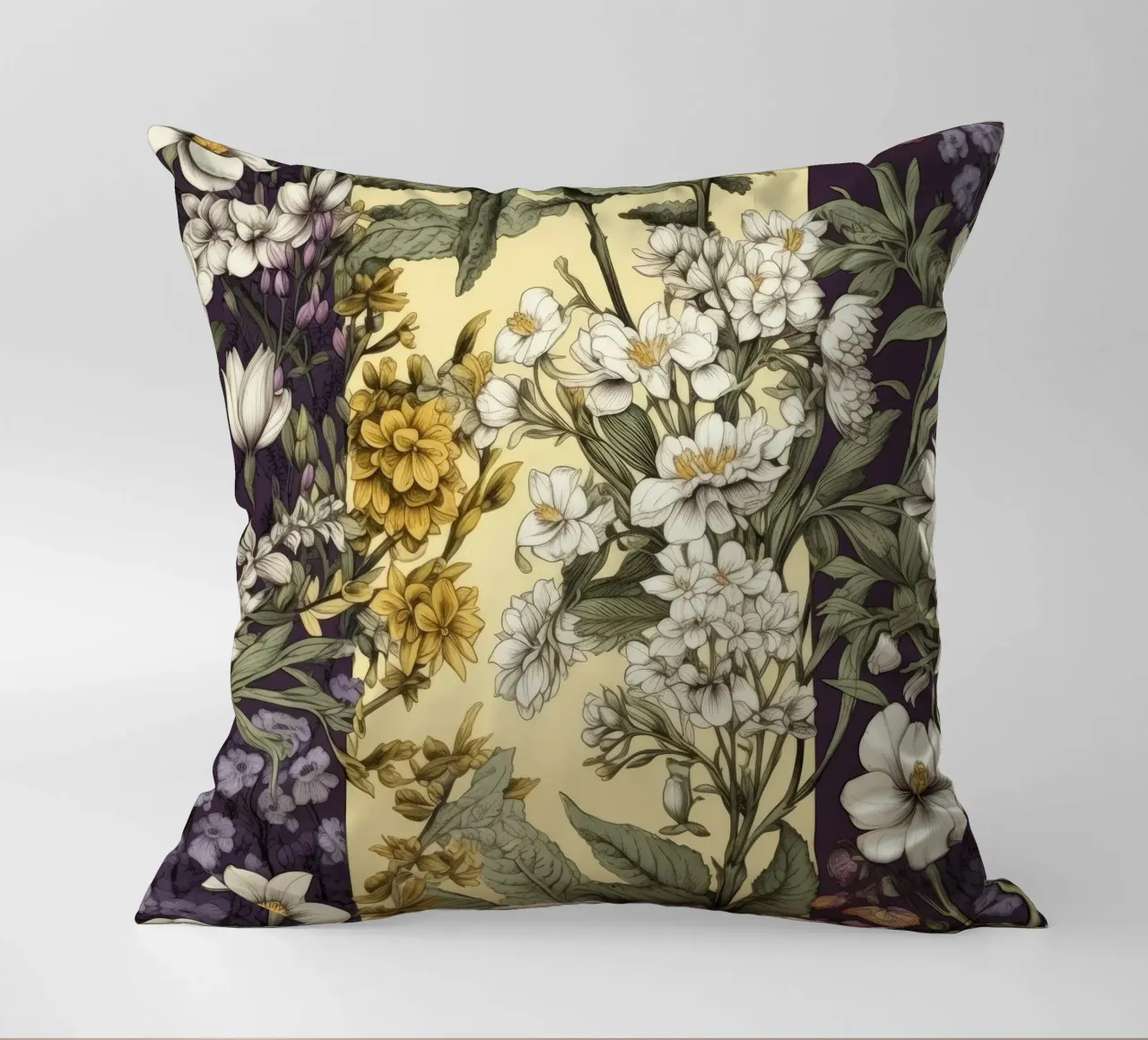 Timeless Botanicals decorative cushion by Botanical Pattern House
