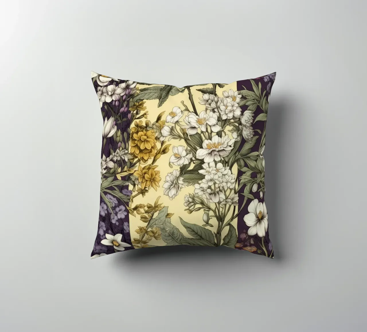 Timeless Botanicals decorative cushion by Botanical Pattern House