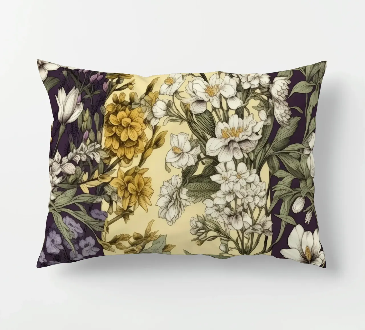 Timeless Botanicals decorative cushion by Botanical Pattern House