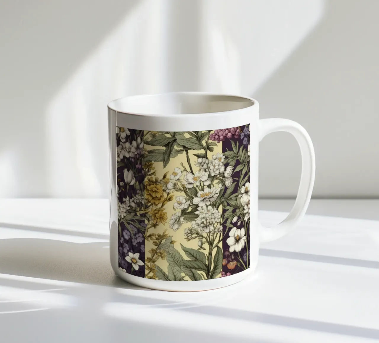 Botanici senza tempo tazza in ceramica da Botanical Pattern House