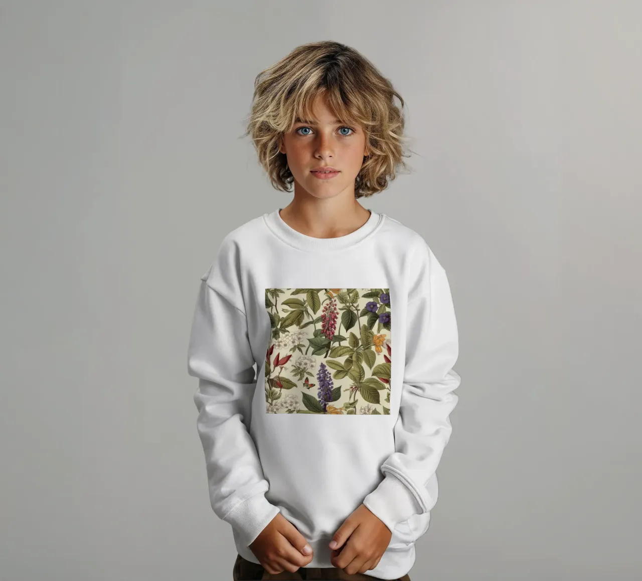 Botanici senza tempo felpa bambino da Botanical Pattern House