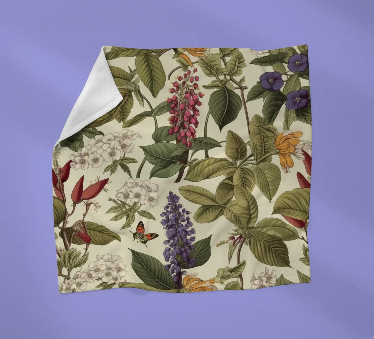 Botanici senza tempo coperta in pile da Botanical Pattern House