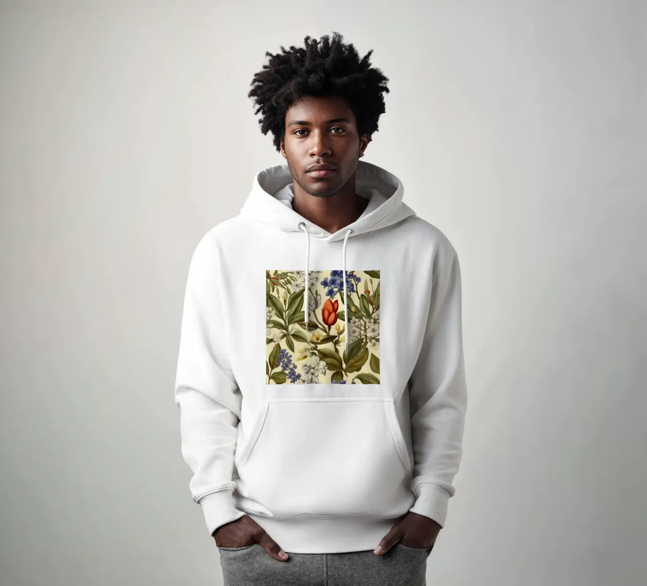 Botanici senza tempo felpa con cappuccio da Botanical Pattern House