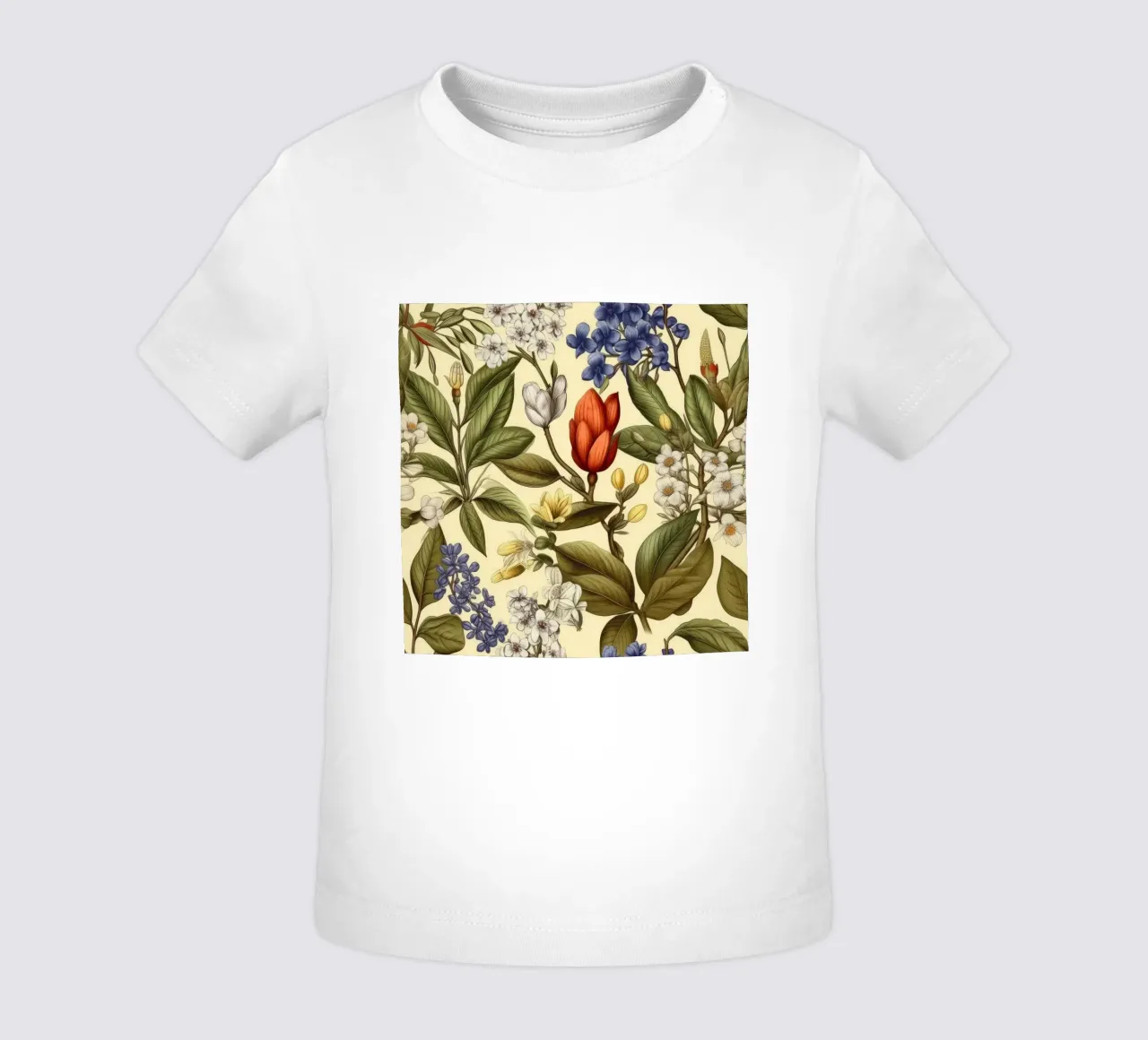 Zeitlose Botanik Baby T-Shirt von Botanical Pattern House