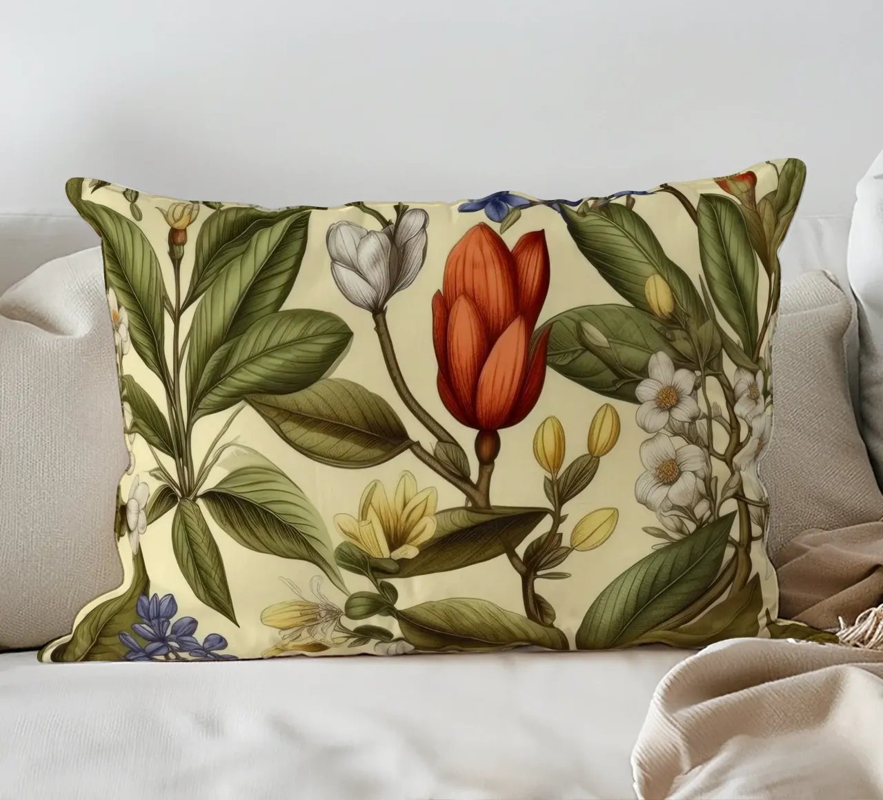Botanici senza tempo cuscino da Botanical Pattern House