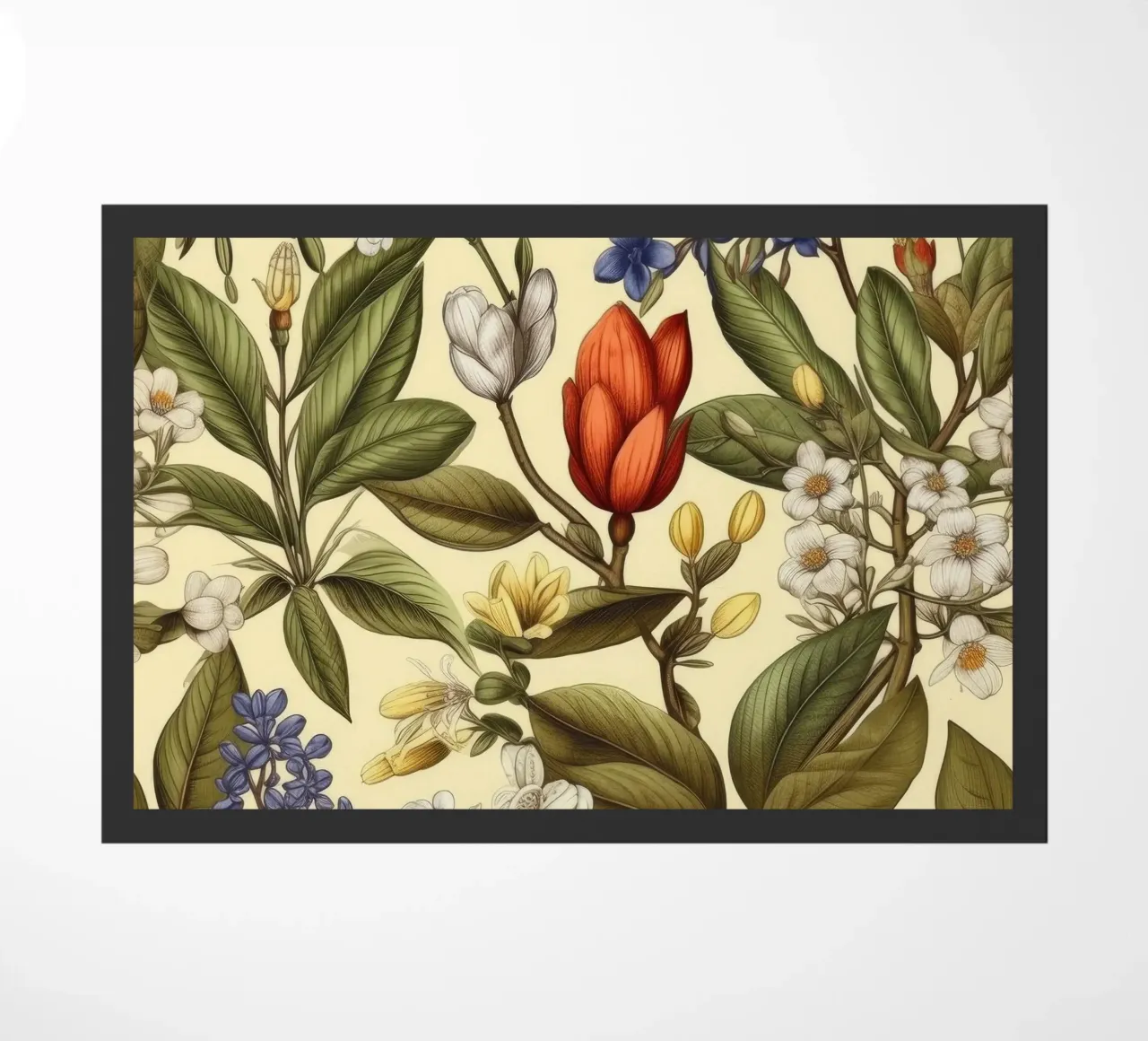 Botanici senza tempo zerbino da Botanical Pattern House