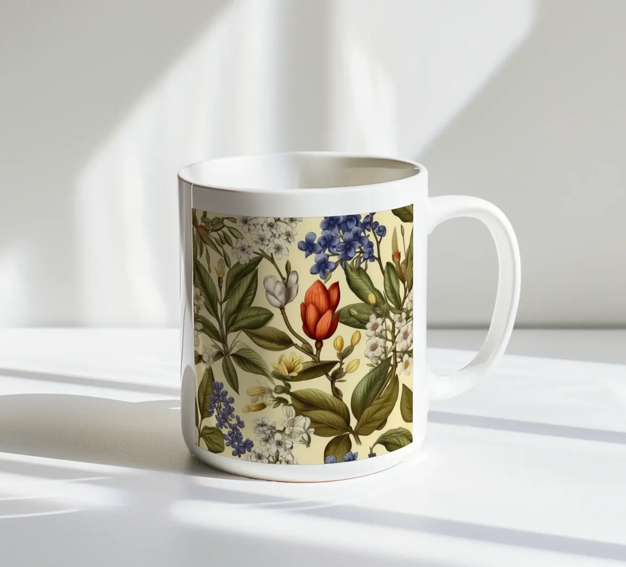 Botanici senza tempo tazza in ceramica da Botanical Pattern House