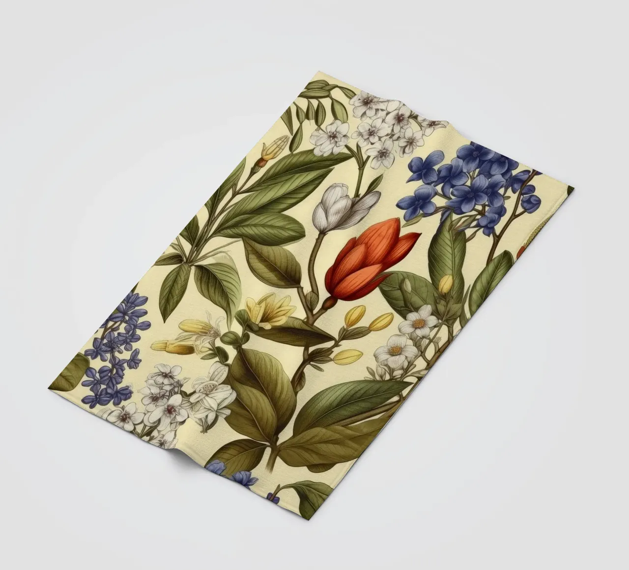 Botanici senza tempo coperta in pile da Botanical Pattern House