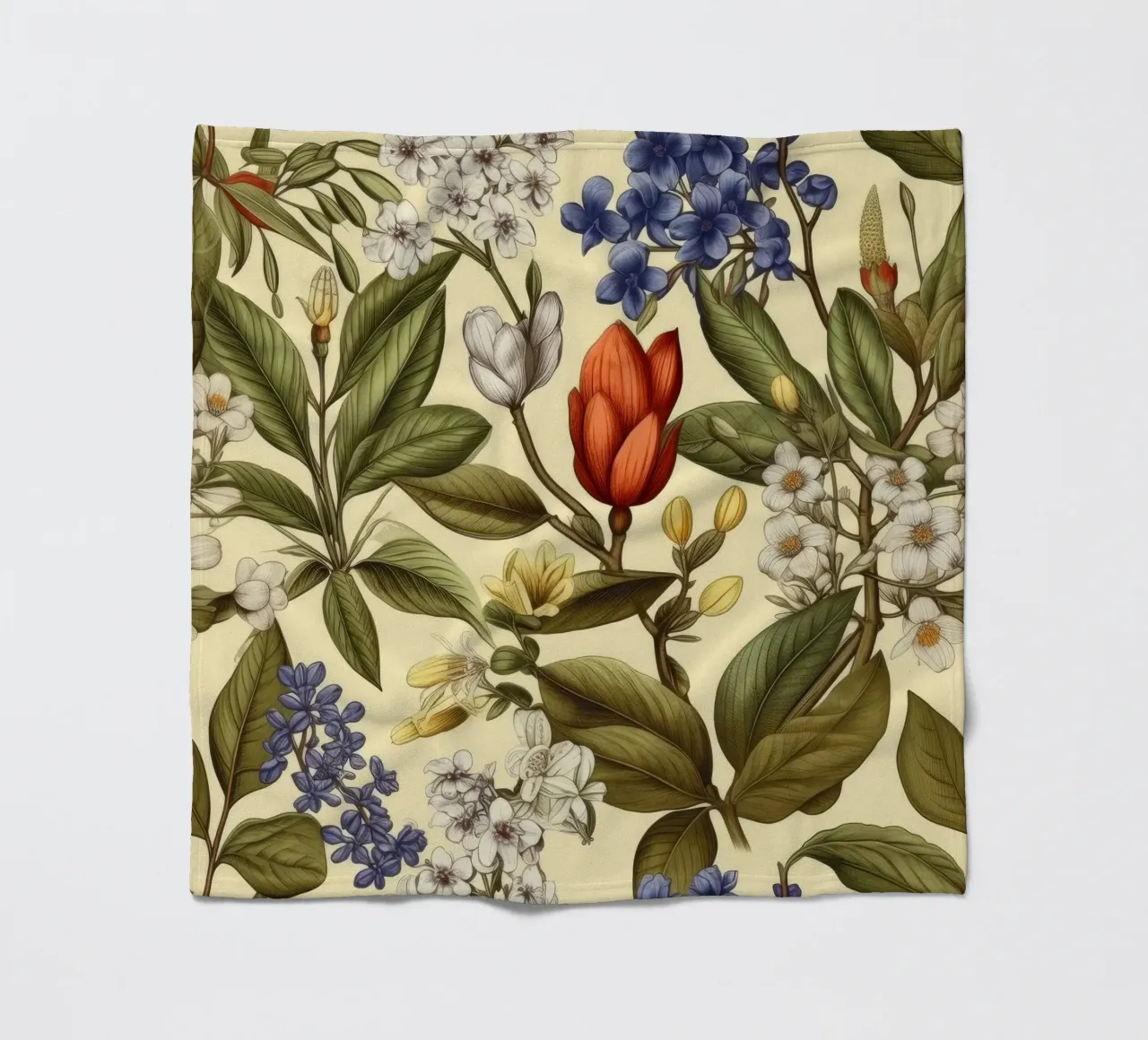 Botanici senza tempo coperta in pile da Botanical Pattern House