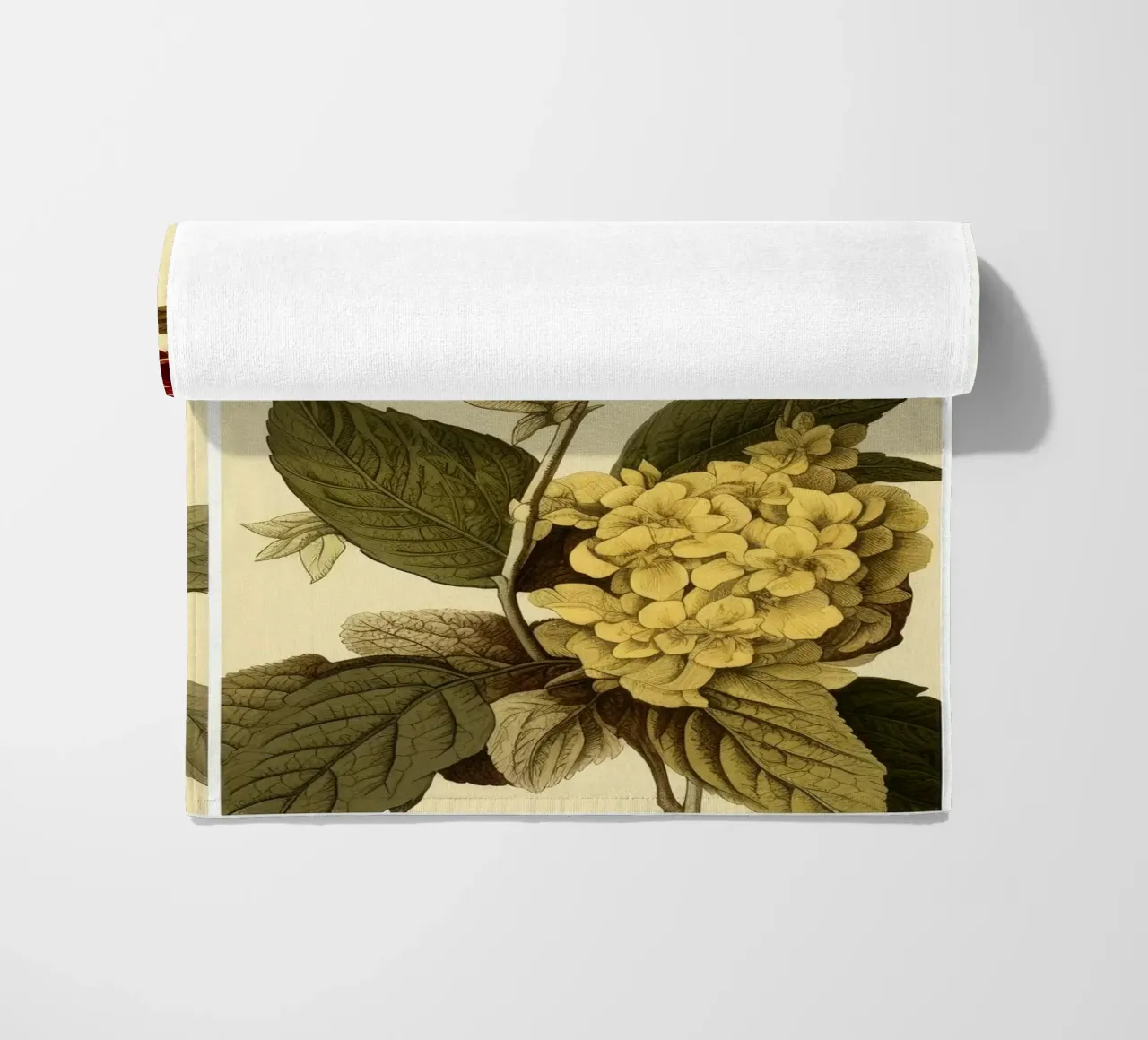 Timeless Botanicals beach towel by Botanical Pattern House