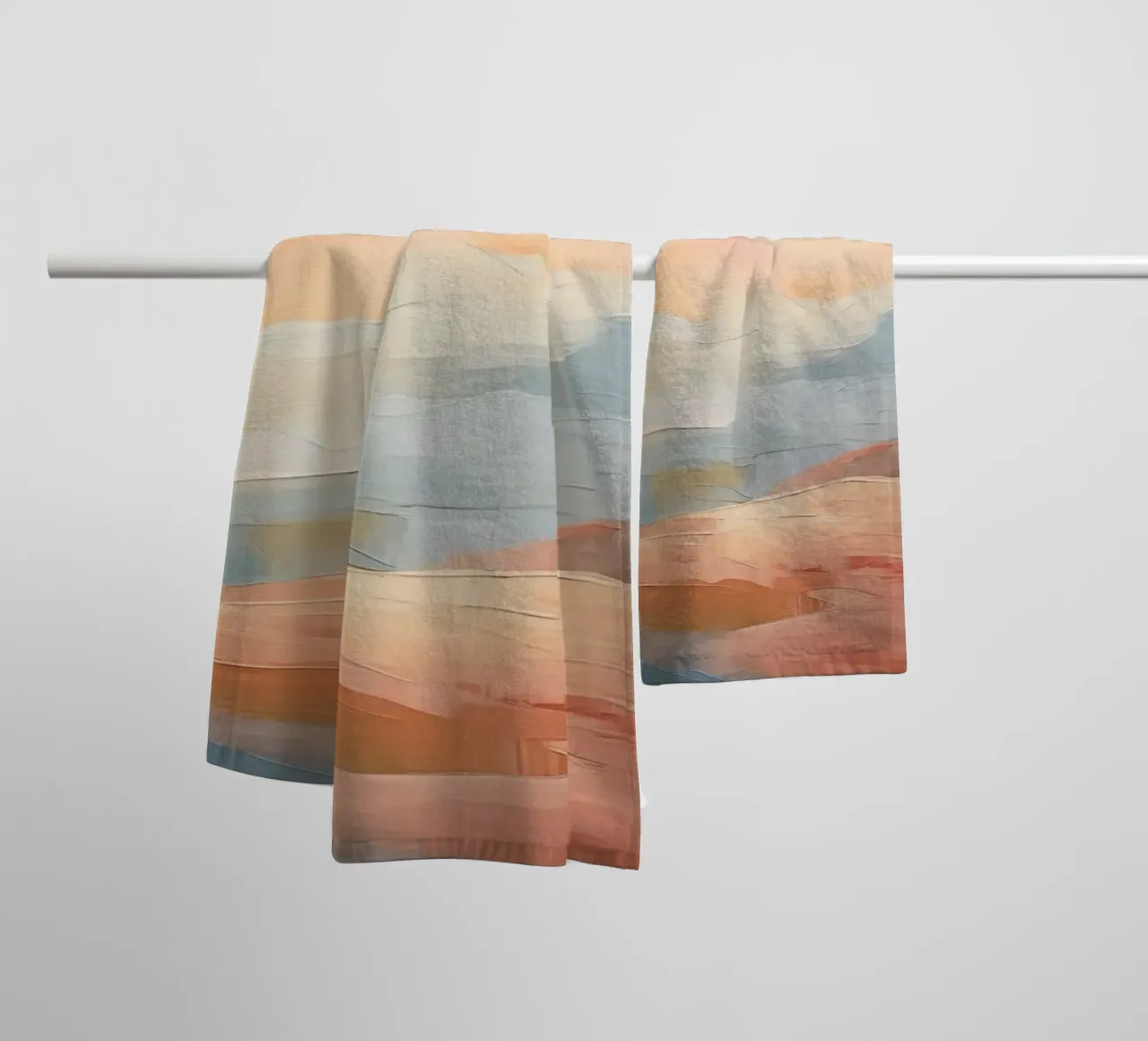 Abstract landscape towel by Imagine