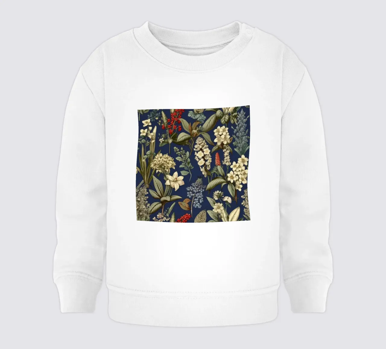 Botanici senza tempo felpa neonato da Botanical Pattern House