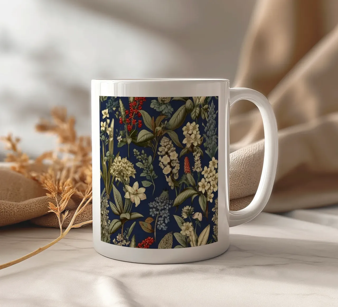 Botanici senza tempo tazza in ceramica da Botanical Pattern House