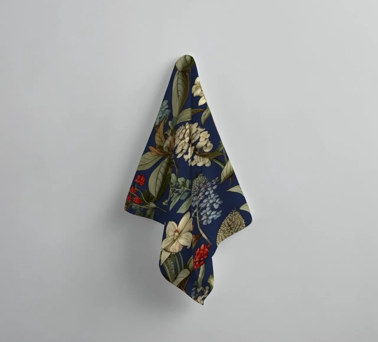 Timeless Botanicals towel by Botanical Pattern House