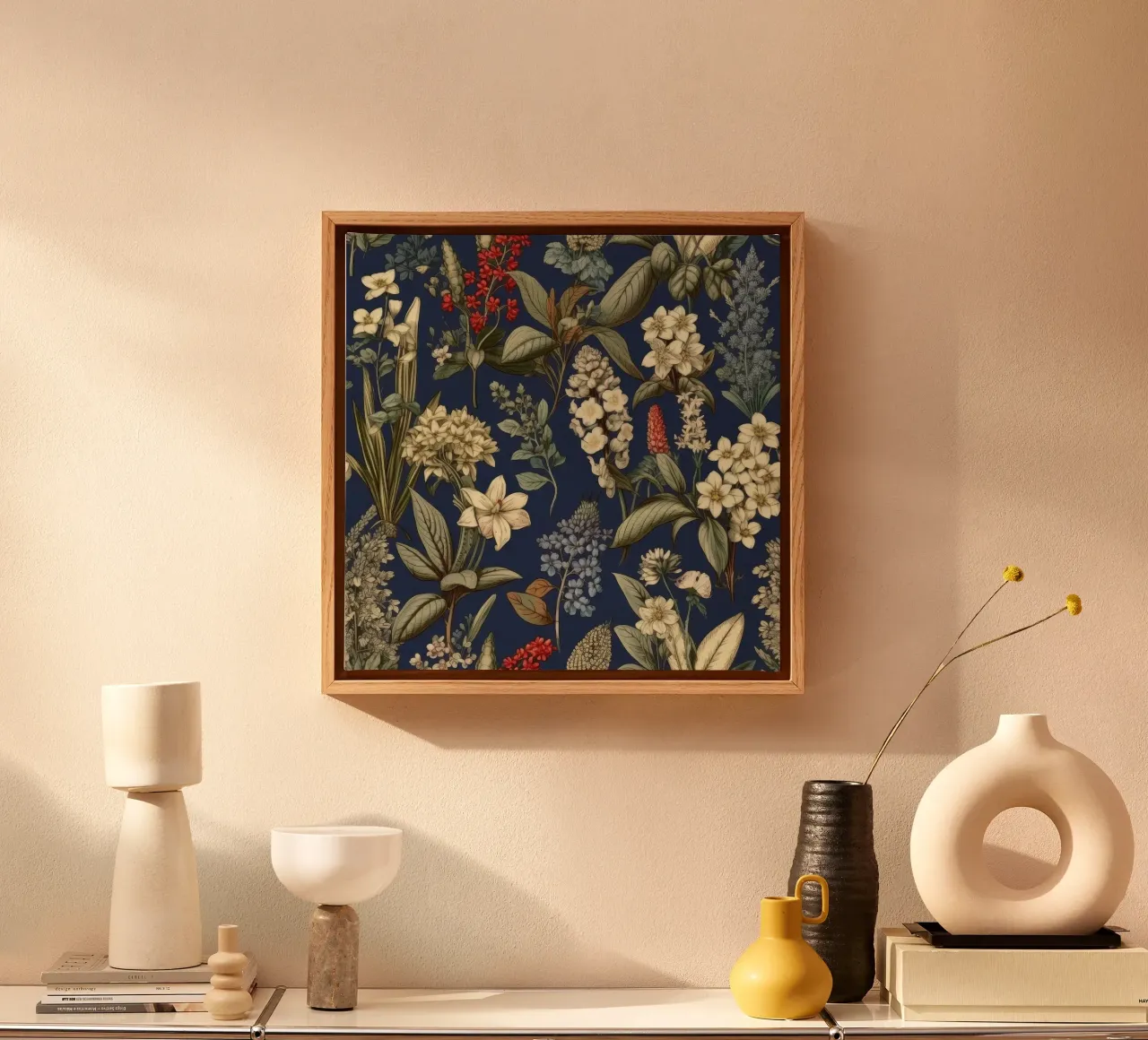 Timeless Botanicals canvas by Botanical Pattern House