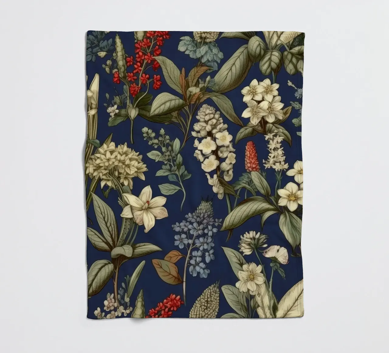 Botanici senza tempo coperta in pile da Botanical Pattern House