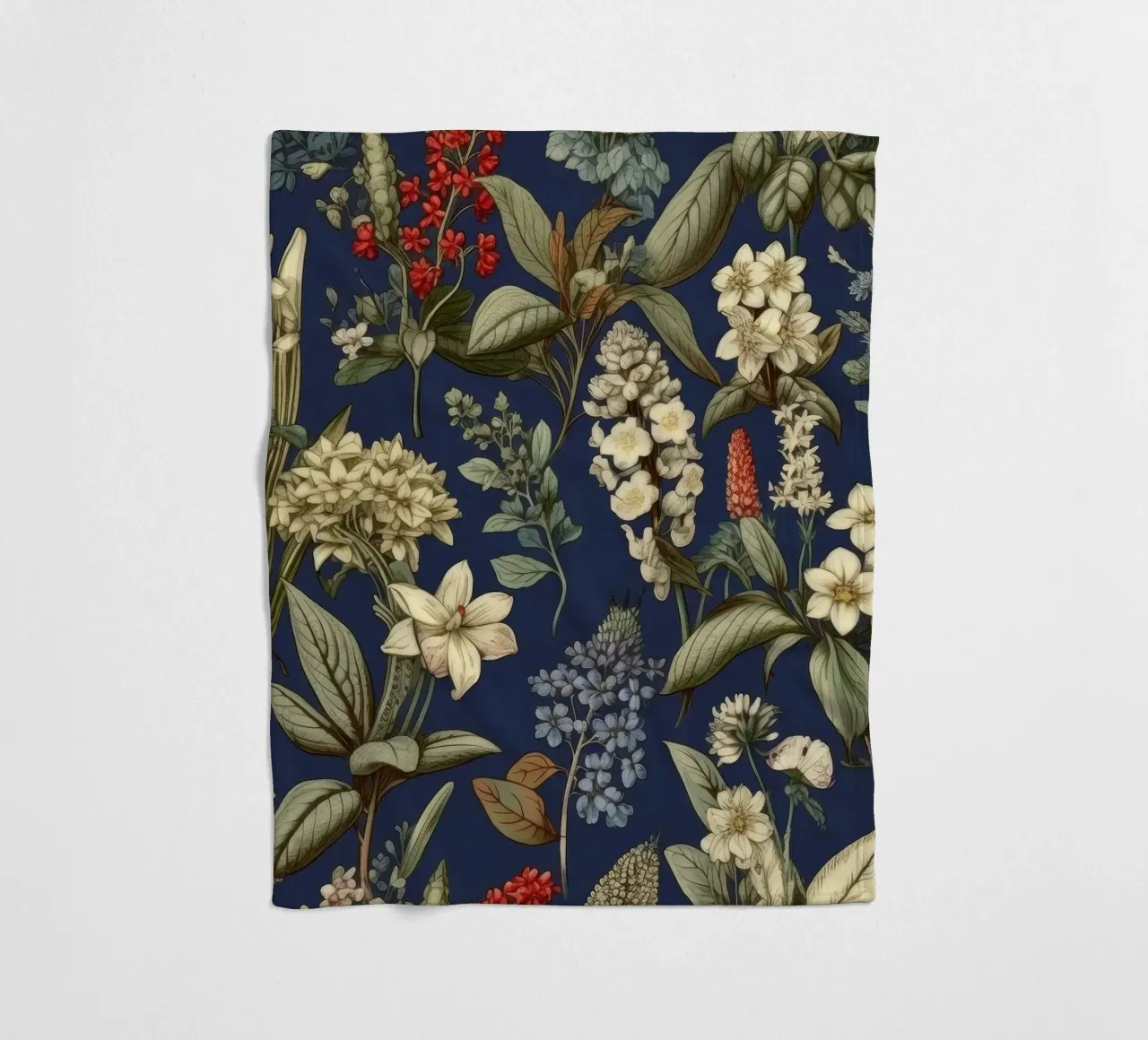 Botanici senza tempo coperta in pile da Botanical Pattern House
