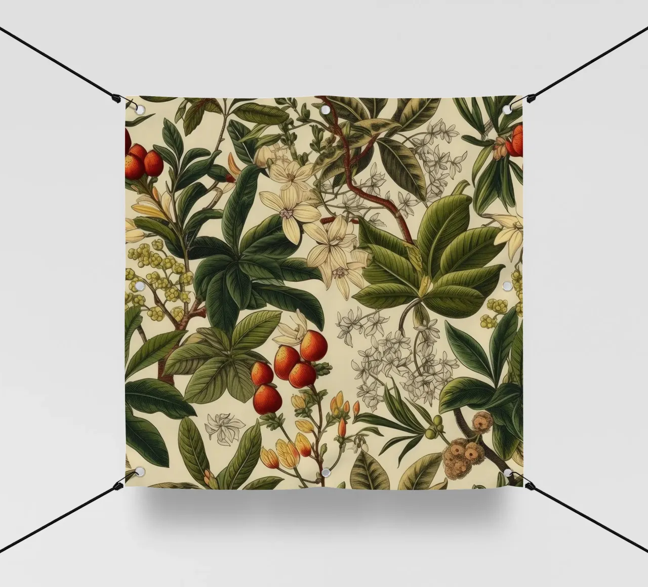 Botanici senza tempo telo in pvc da Botanical Pattern House