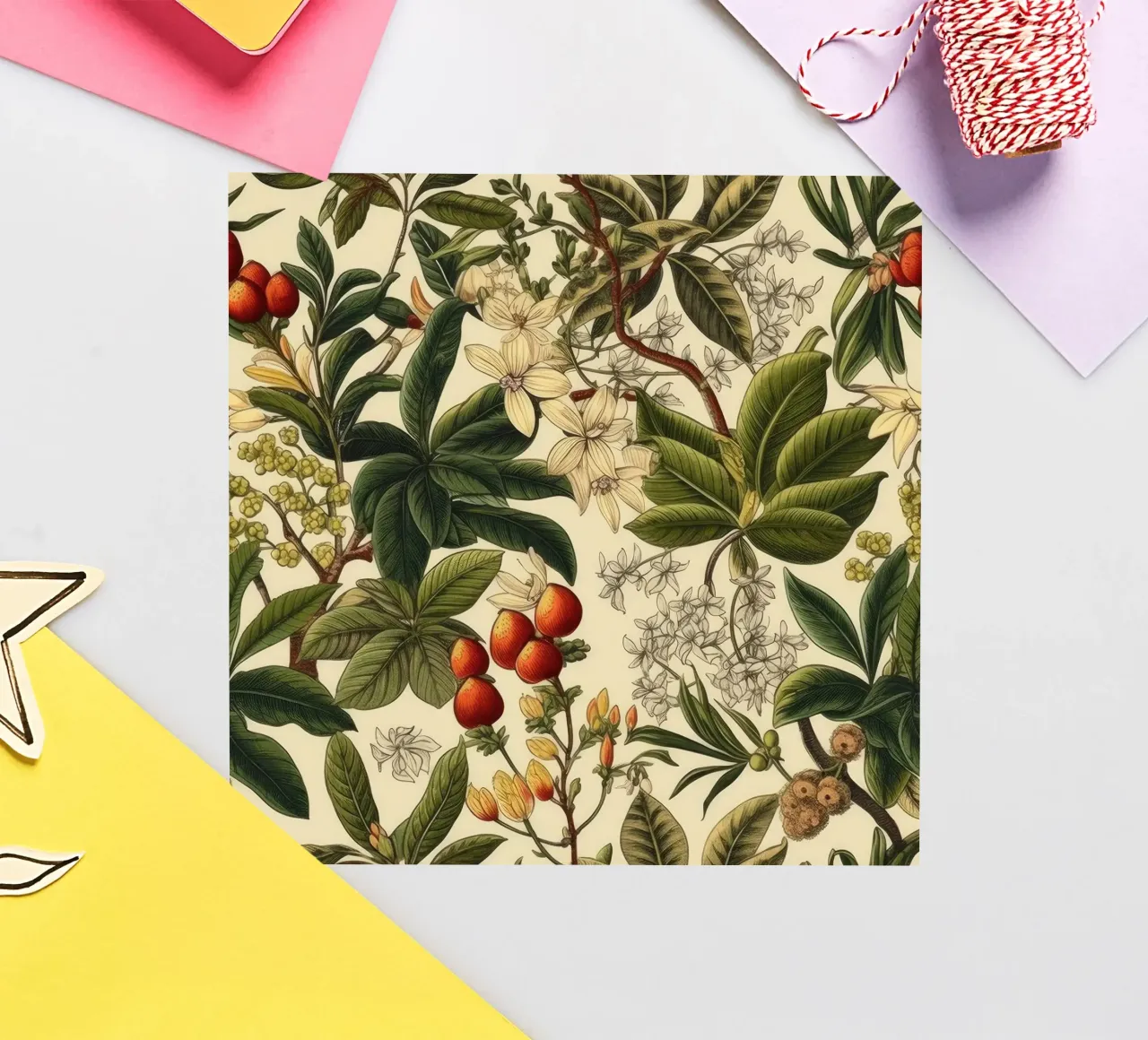 Zeitlose Botanik Sticker von Botanical Pattern House
