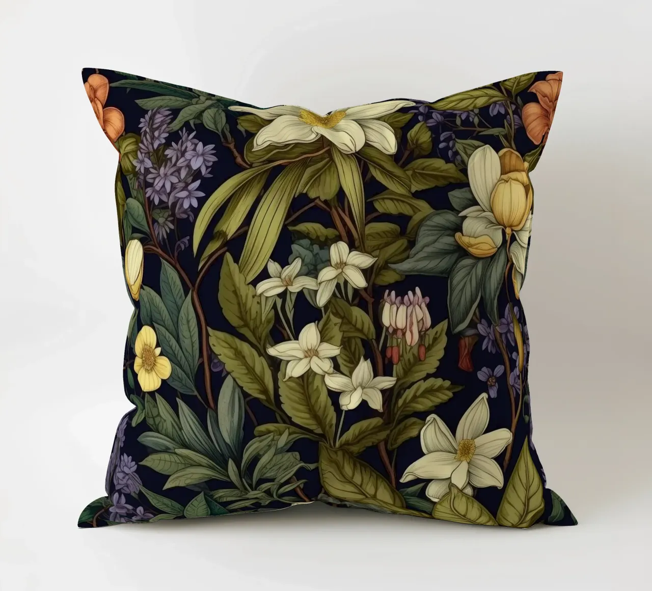 Timeless Botanicals decorative cushion by Botanical Pattern House
