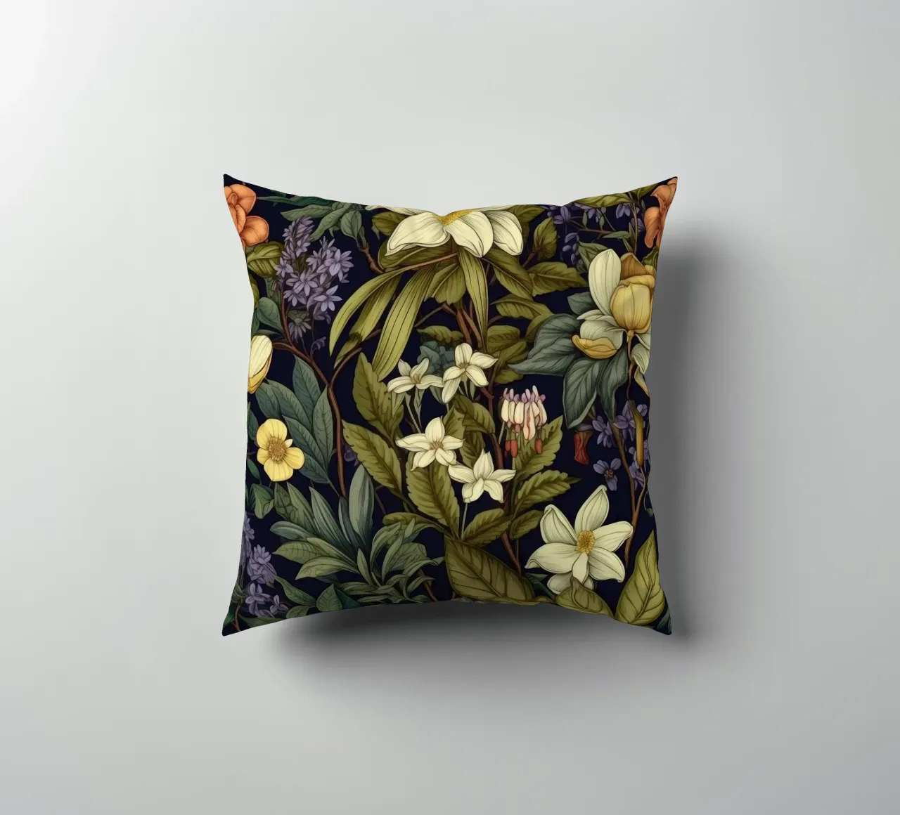 Timeless Botanicals decorative cushion by Botanical Pattern House