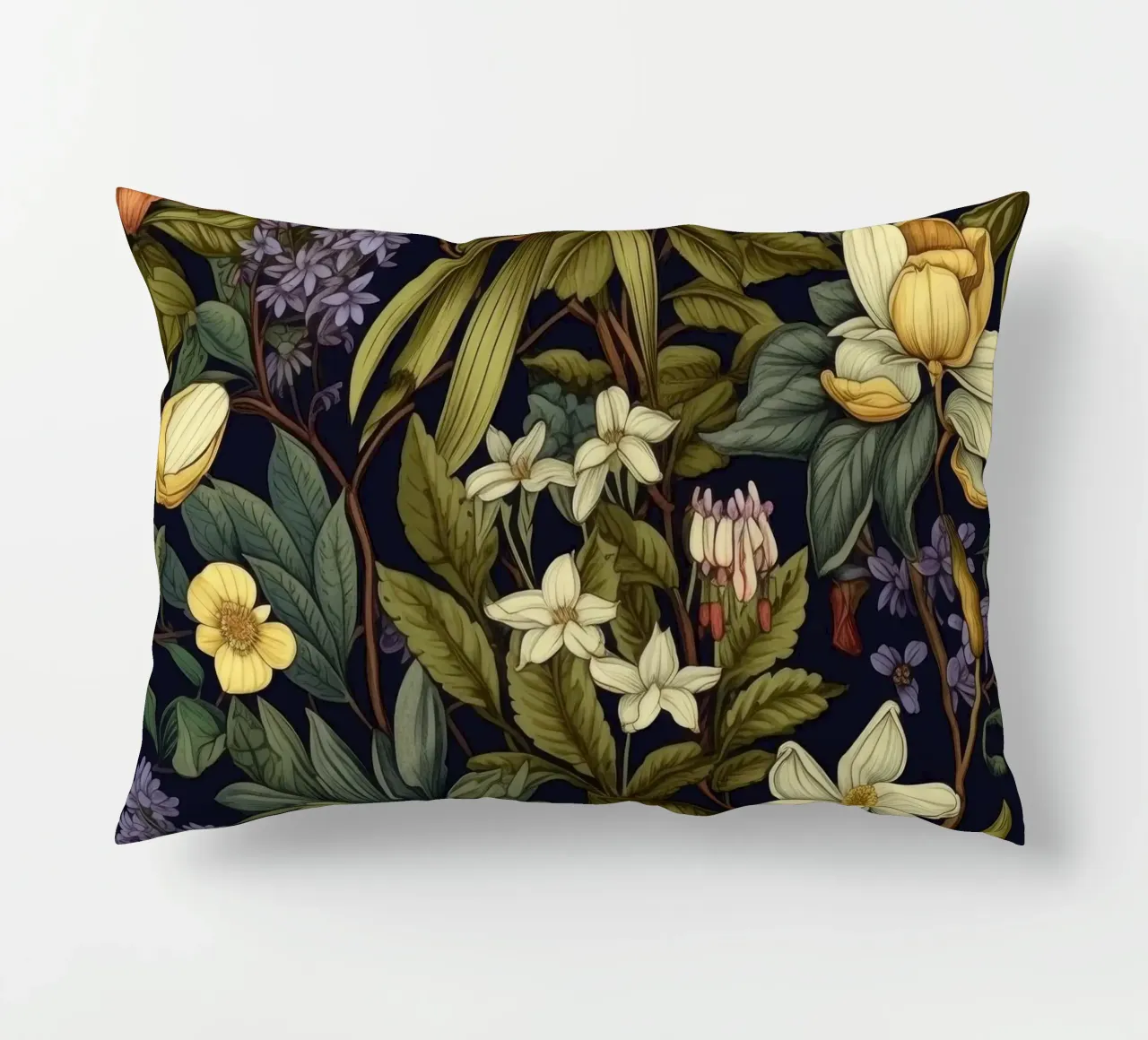 Timeless Botanicals decorative cushion by Botanical Pattern House
