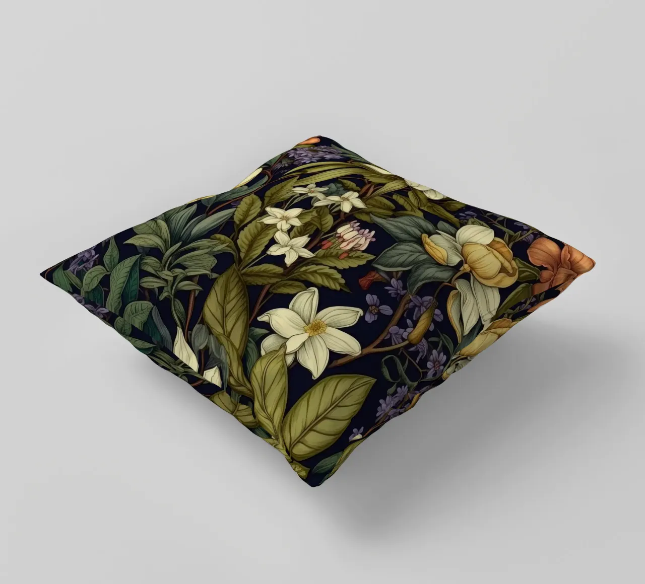 Timeless Botanicals decorative cushion by Botanical Pattern House