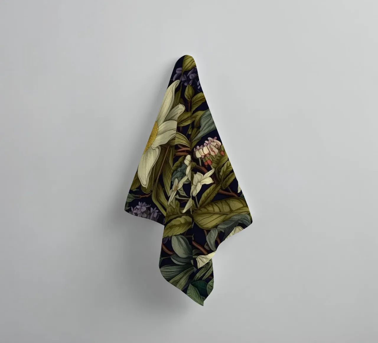 Timeless Botanicals towel by Botanical Pattern House