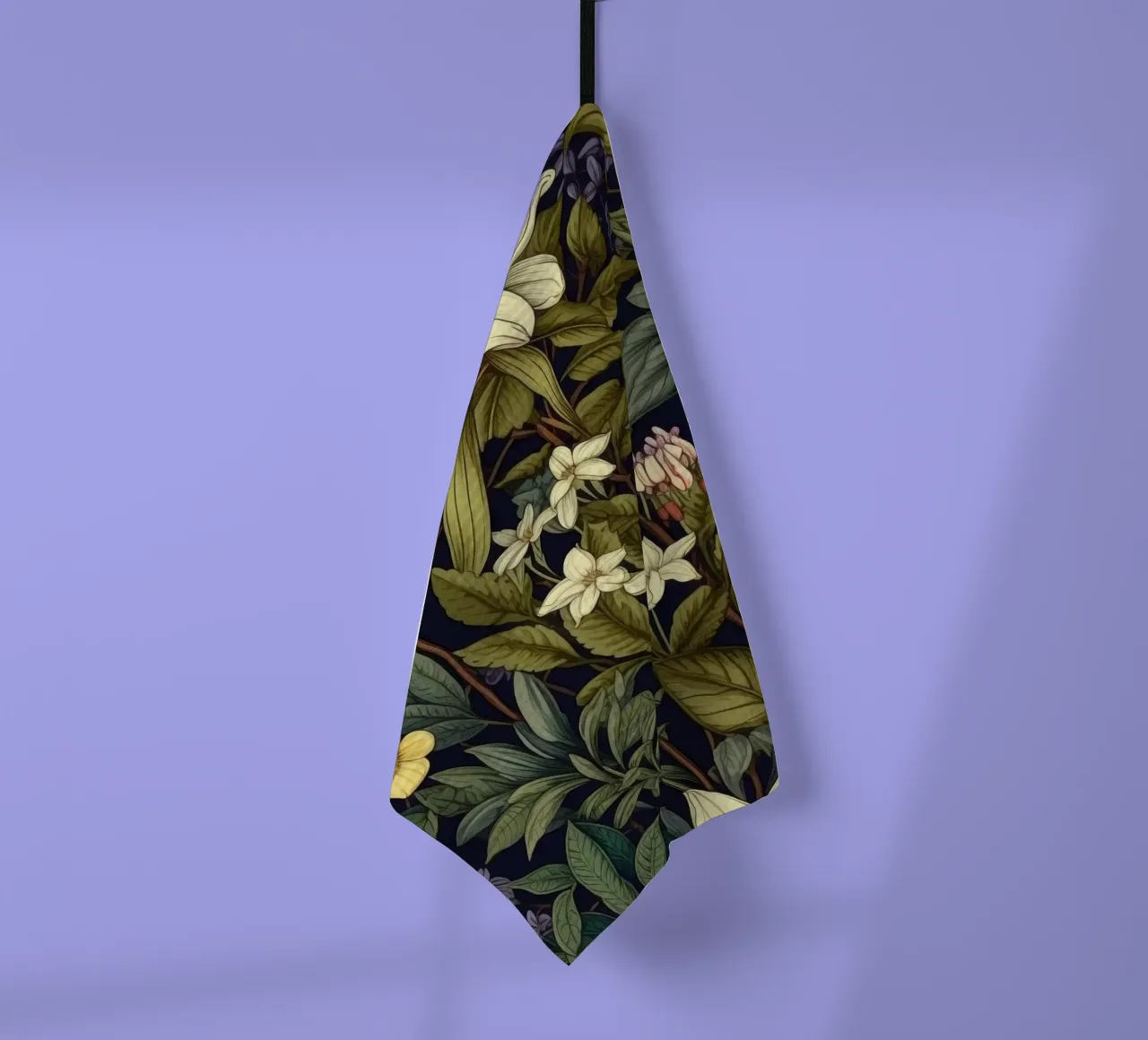 Timeless Botanicals tea towel by Botanical Pattern House