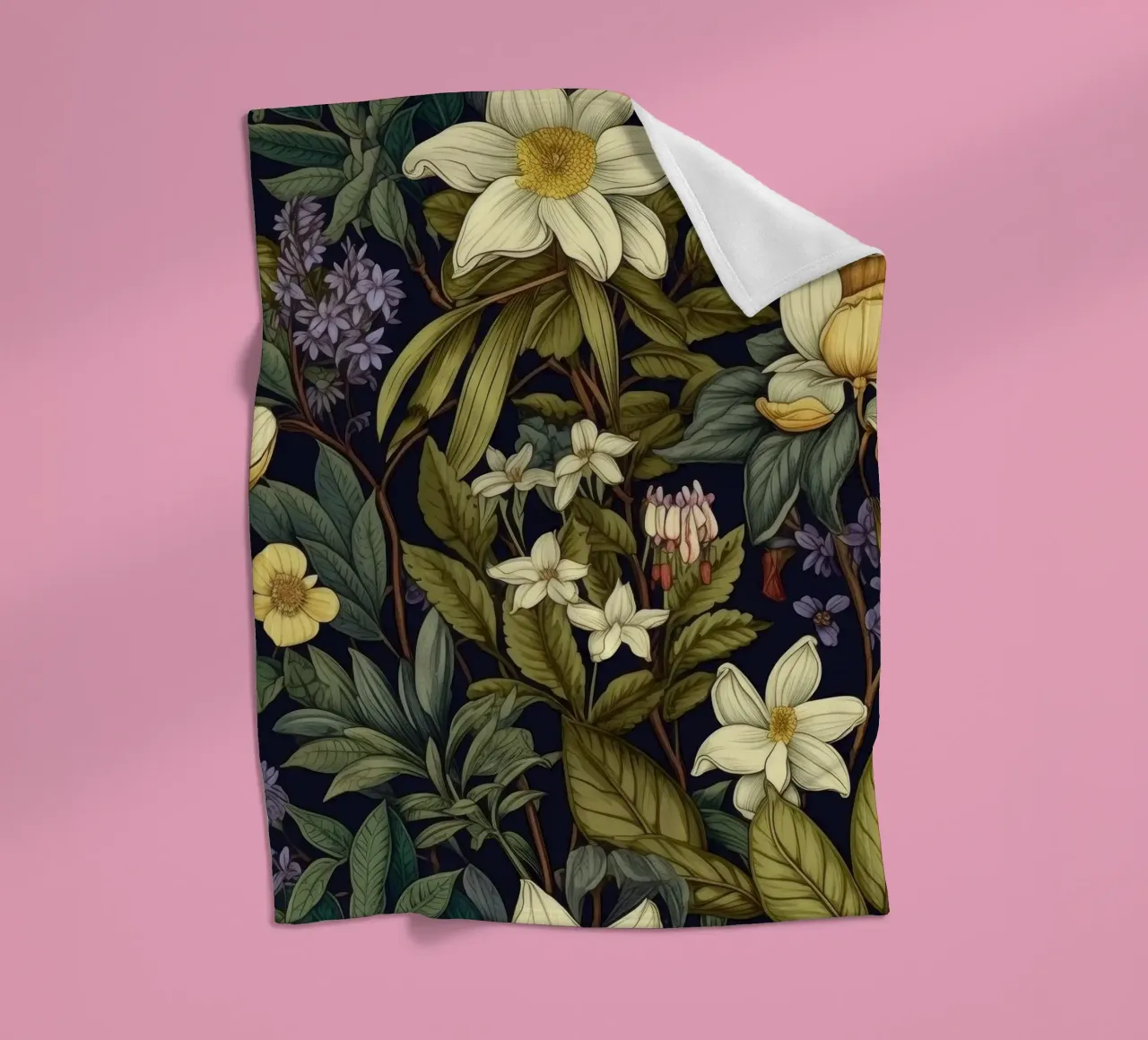 Botanici senza tempo coperta in pile da Botanical Pattern House